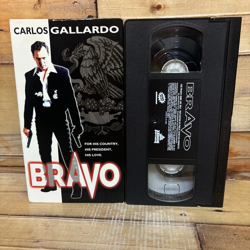 Bravo vhs tape - vhs, carlos