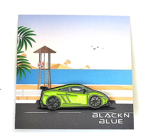 Blackn blue 13 lamborghini - '13,